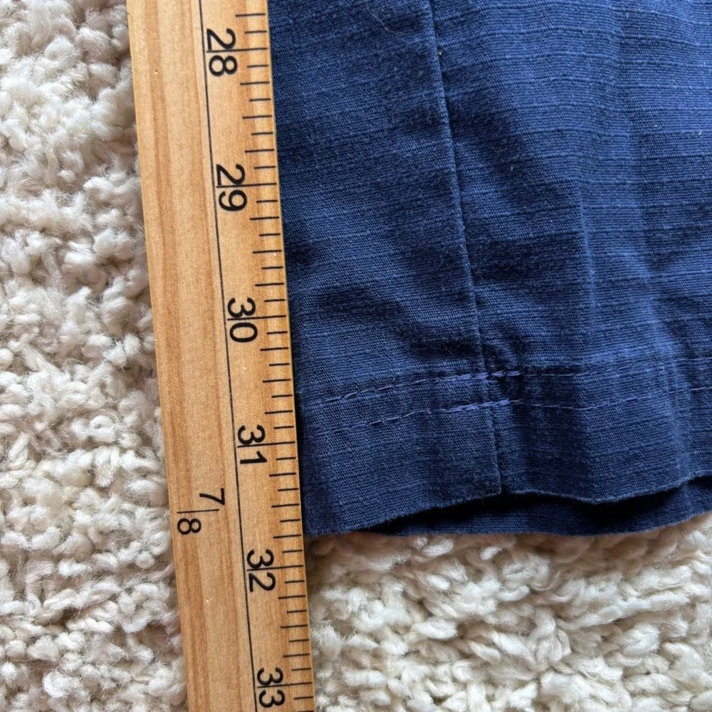 Carhartt Mens Scrub Cargo Pants Medium Tall Navy Blue Ripstop C54108 Medical